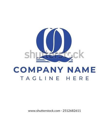 Letters QQ Pillar Logo Set, suitable for any business with QQ related to Pillar