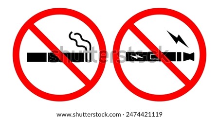 Similar – Image, Stock Photo white smoking area with blue and white pictogram ‘Smoking allowed’ and white metal tube