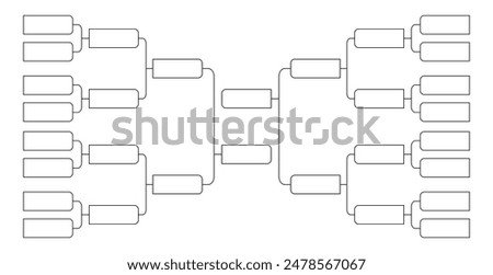 16 team tournament bracket championship template