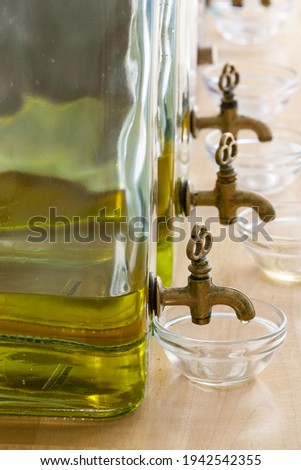 Similar – Image, Stock Photo Jar filled with discharged used batteries. Waste disposal and recycling. Separating the waste