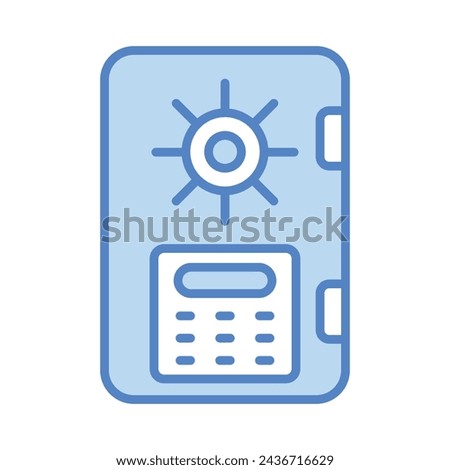 Safety box icon vector, stock illustration