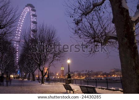 winter at Westminster (London ,Uk)