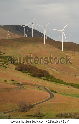 Similar – Image, Stock Photo wind Technology