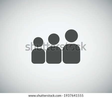 group of people concept icon