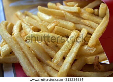 French fries are side dish and most people like them.