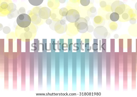 Lovely mixed graphic colors lines with lens flares bokeh for abstract background