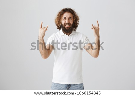 Similar – Image, Stock Photo still favourite person Man