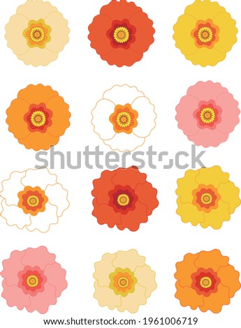 Similar – Image, Stock Photo Yellow flowers Iceland poppy in front of bright blue