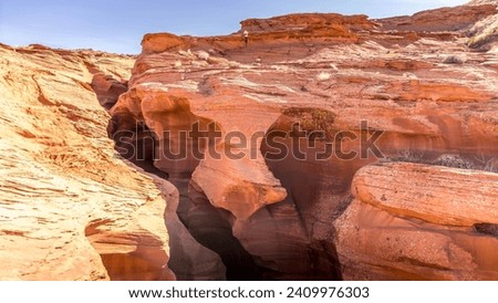 Similar – Foto Bild Antelope Canyon, tritt ein