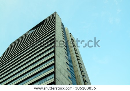 image o Building on afternoon with Blue Sky ,  see streetway come back my Home