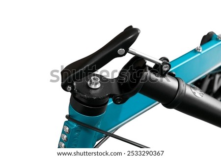 Similar – Image, Stock Photo bicycle handlebar, bike mode of transport