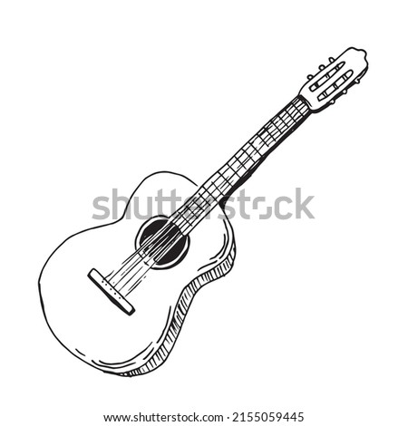 Similar – Foto Bild Gitarre Schwarz-Weiß