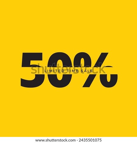 50% off - a limited time offer