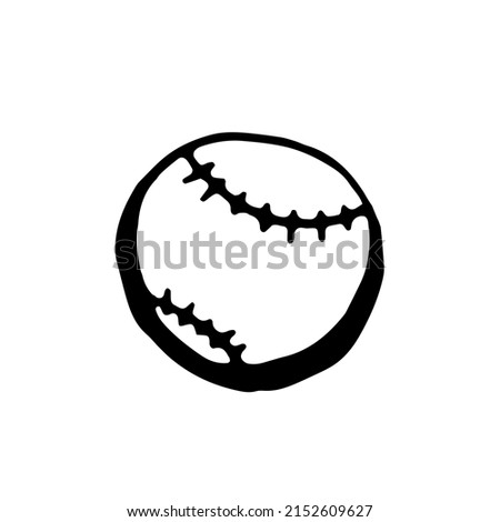 Tennis ball. Vector clipart. 
Isolated on transparent background