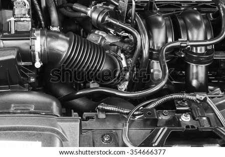 Engine Parts For Background. Stock Photo 354666377 : Shutterstock