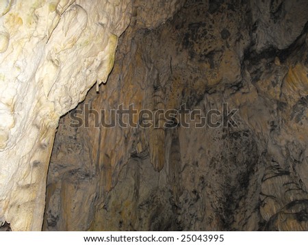 Cave ceiling and walls texture