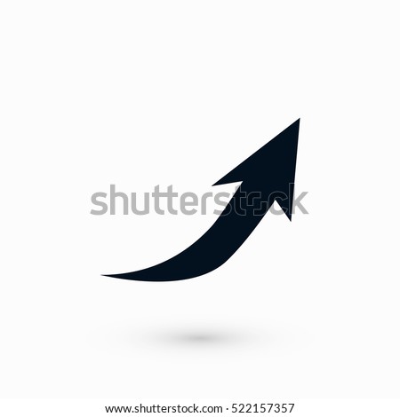 Arrow Icon.Vector, Flat Design Best Vector Icon - 522157357 : Shutterstock