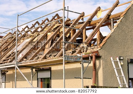roof truss demolish