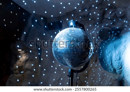 Similar – Image, Stock Photo Space mirrored and rotated: In yellow and green