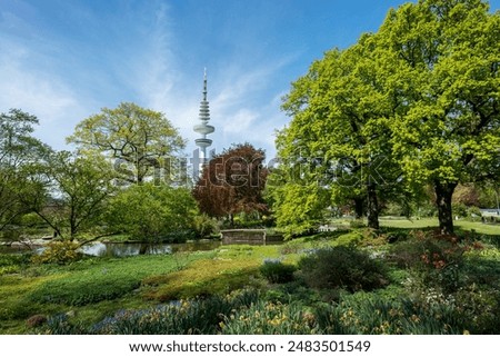 Similar – Image, Stock Photo Television Tower Hamburg