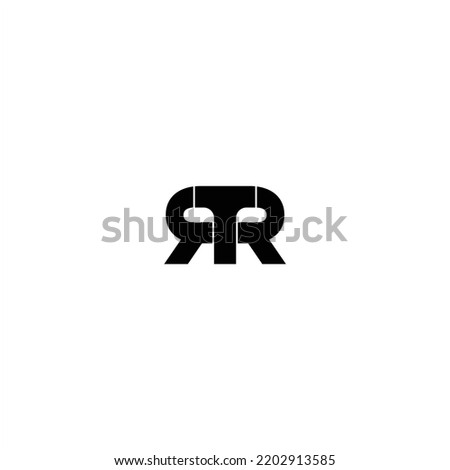 Creative-minimal-RTR-Letter-Logo-design-template.It will be suitable for which company name or brand