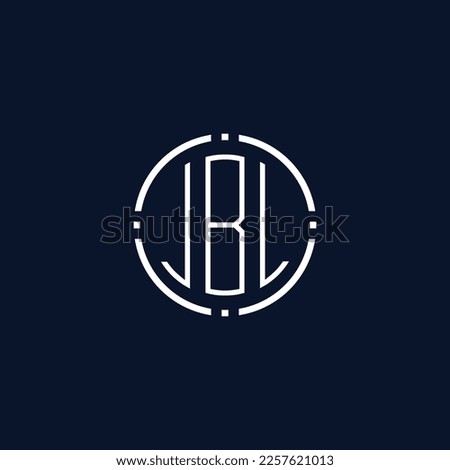 Creative-Rounded-Initial-Letters-JBL-Logo.It will be suitable for which company name or brand.