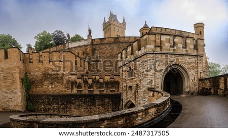 Similar – Image, Stock Photo Hohenzollern Castle in fog