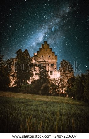Similar – Image, Stock Photo Night photograph of Museum Babarini in Potsdam