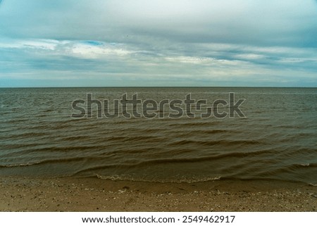 Similar – Image, Stock Photo Low tide. Mudflat. Cloud.