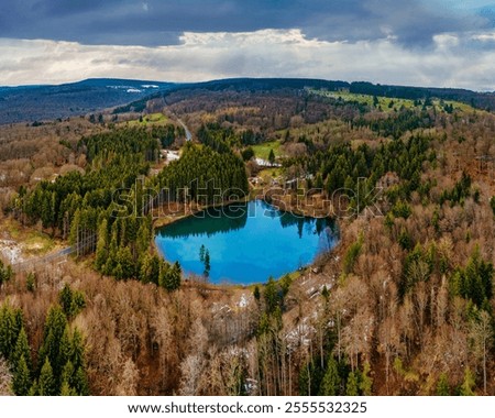 Similar – Image, Stock Photo pond Lake Bavaria Blue