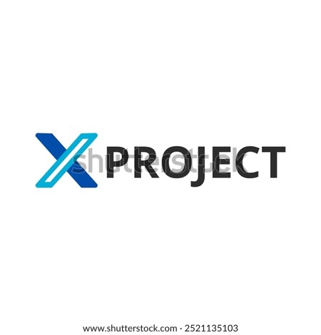 X logo design vector template design for brand, Tech logo, digital logo ,modern and abstract .