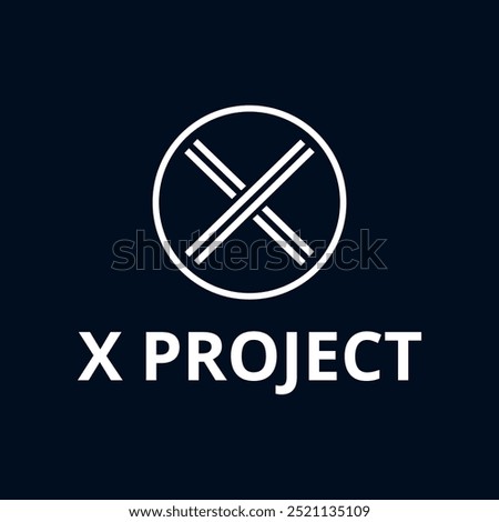 X logo design vector template design for brand, Tech logo, digital logo ,modern and abstract .