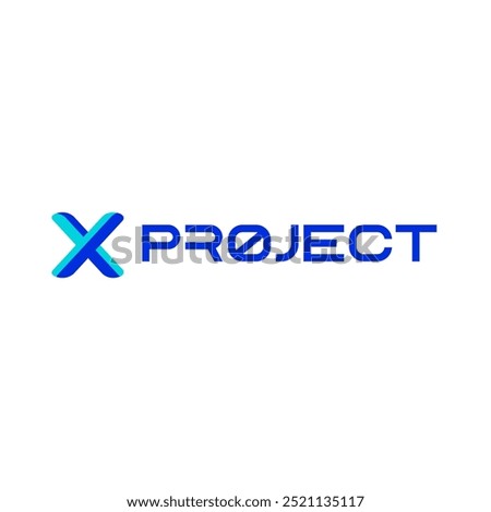 X logo design vector template design for brand, Tech logo, digital logo ,modern and abstract .