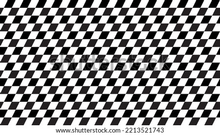 rally flag seamless texture. chess background pattern. black and white square backdrop