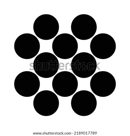  draggable dots Vector icon which can easily modify or edit

