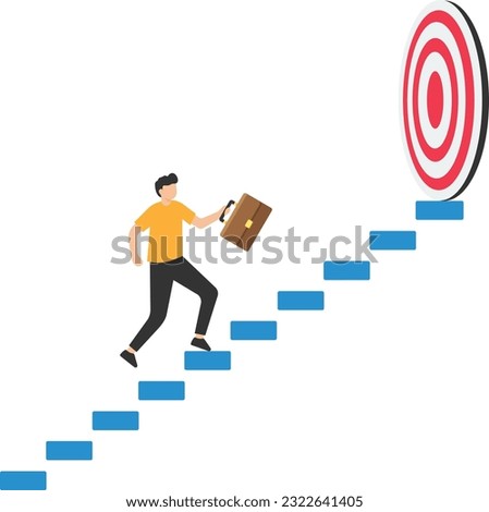 Similar – Image, Stock Photo Reach goal slowly but surely at snail’s pace