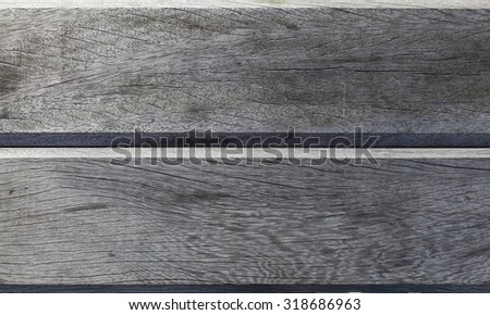 Texture of wooden fence - close up