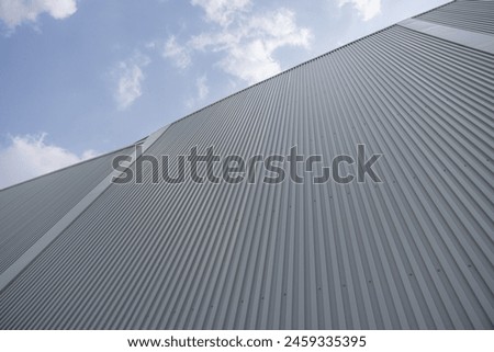 Similar – Image, Stock Photo Building with roof made of solar panels