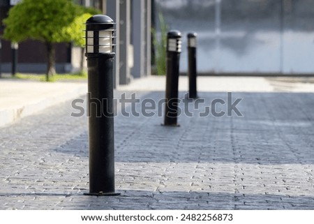 Similar – Image, Stock Photo On a pole Street Scarecrow