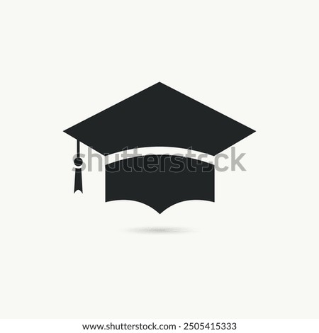 graduation cap. graduation logo vector 