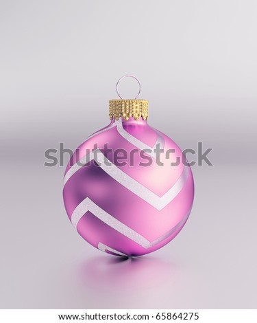 Christmas glitter ball violet- alpha for this object you found in separate file in my gallery.