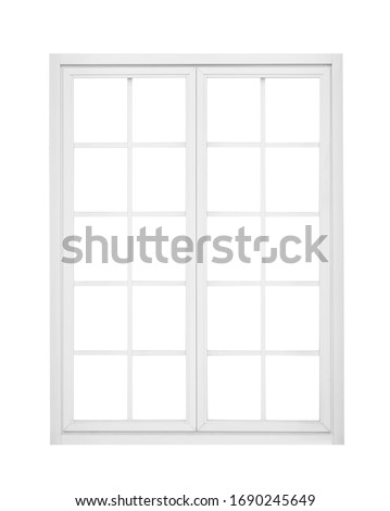 Similar – Image, Stock Photo windows on the white house building, architecture in Bilbao city Spain