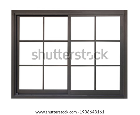 Similar – Image, Stock Photo windows on the white house building, architecture in Bilbao city Spain