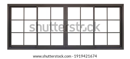 Similar – Image, Stock Photo windows on the white house building, architecture in Bilbao city Spain