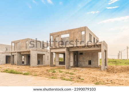 Similar – Image, Stock Photo Prefabricated concrete housing estate