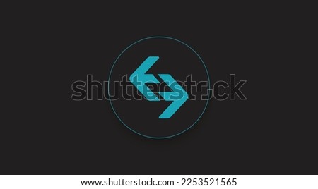 Bitget, BGB cryptocurrency logo on isolated background with copy space. 3d vector illustration of Bitget, BGB token icon banner design concept.