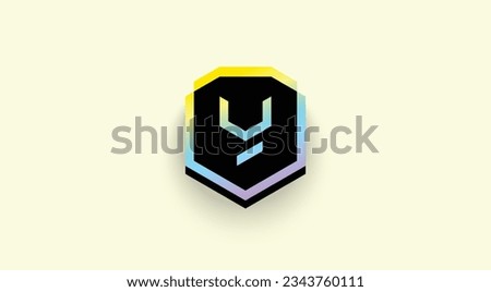 Yield Guild Games, YGG cryptocurrency logo on isolated background with copy space. 3d vector illustration of Yield Guild Games, YGG Token icon banner design concept.
