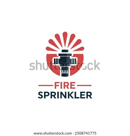 water sprinkler logo design, fire sprinkler logo design fire extinguisher, fire protection logo vector