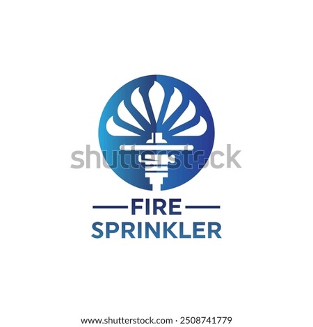 water sprinkler logo design, fire sprinkler logo design fire extinguisher, fire protection logo vector