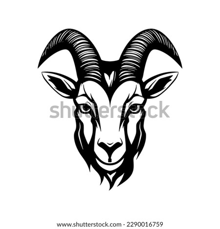 Goat Head Clipart | Free download on ClipArtMag
